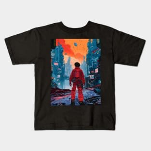 Akira Unleashed: Cyberpunk Masterpiece, Psychic Power Saga, and Fan Art Fusion Kids T-Shirt